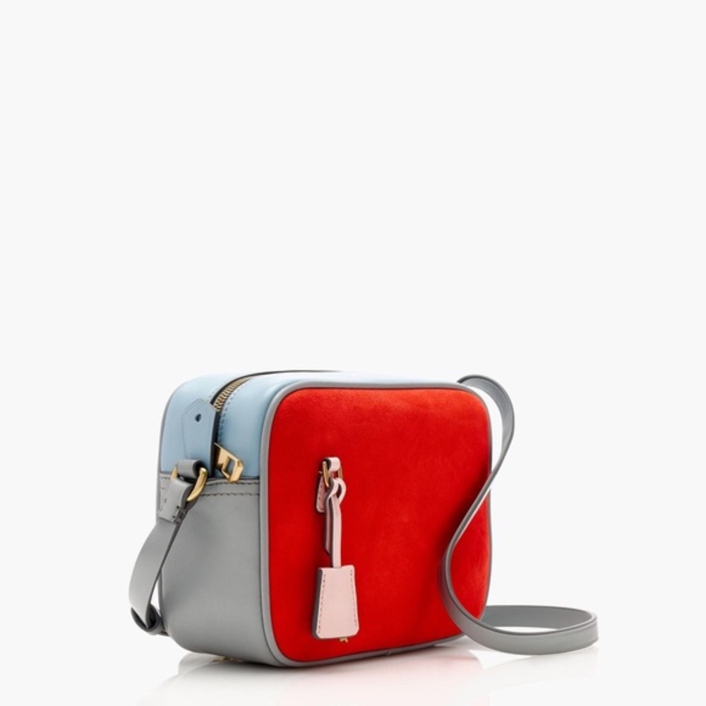 Used J. Crew Colorblock Mini Signet Bag